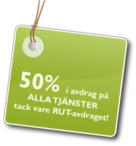 info om rut och rot för städtjänster i södertälje